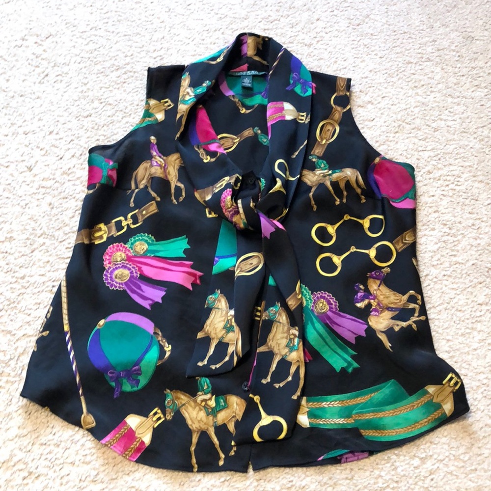 Lauren by Ralph Lauren Sleeveless Blouse Size 4